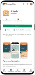 Disponoible sur le google play store